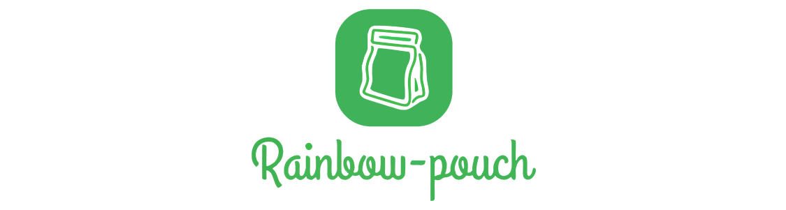 rainbow pouch brand logo